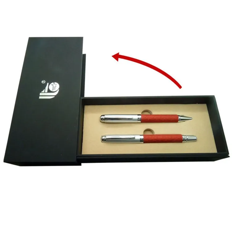 Классическая Роскошная Подарочная шариковая ручка, высококачественная металлическая ручка, подарочный набор