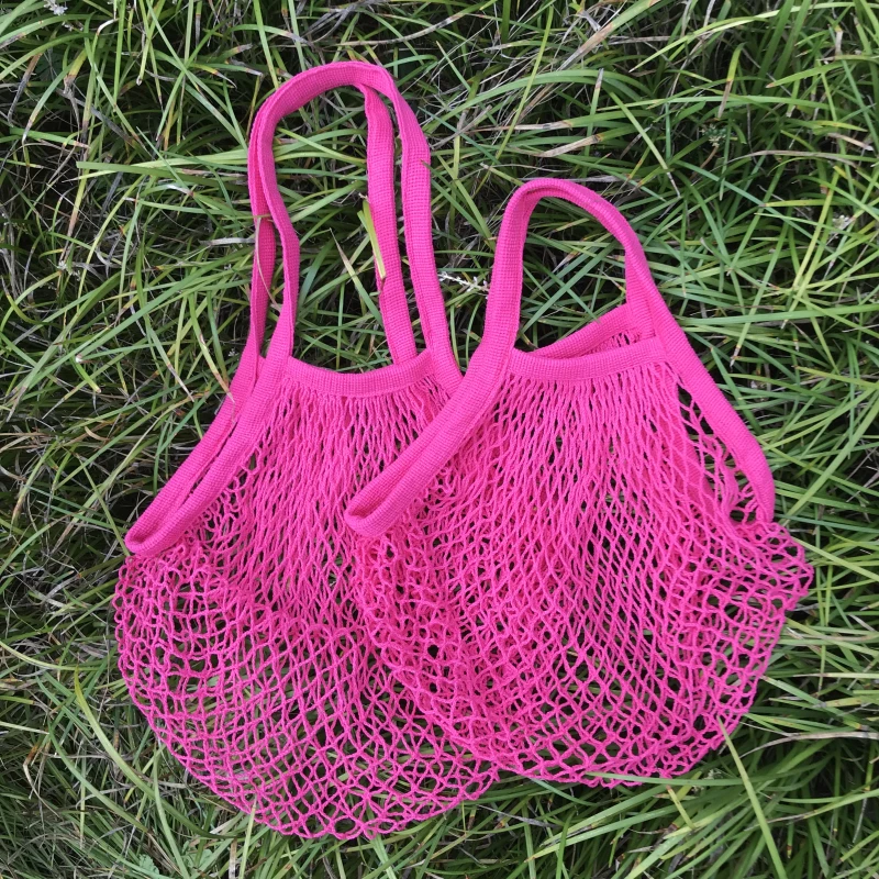 Wholesale 100% Organic  Eco-Friendly Packaging Fruit Vegetable Recyclable Fruit Small Jute Organic Cotton Bag