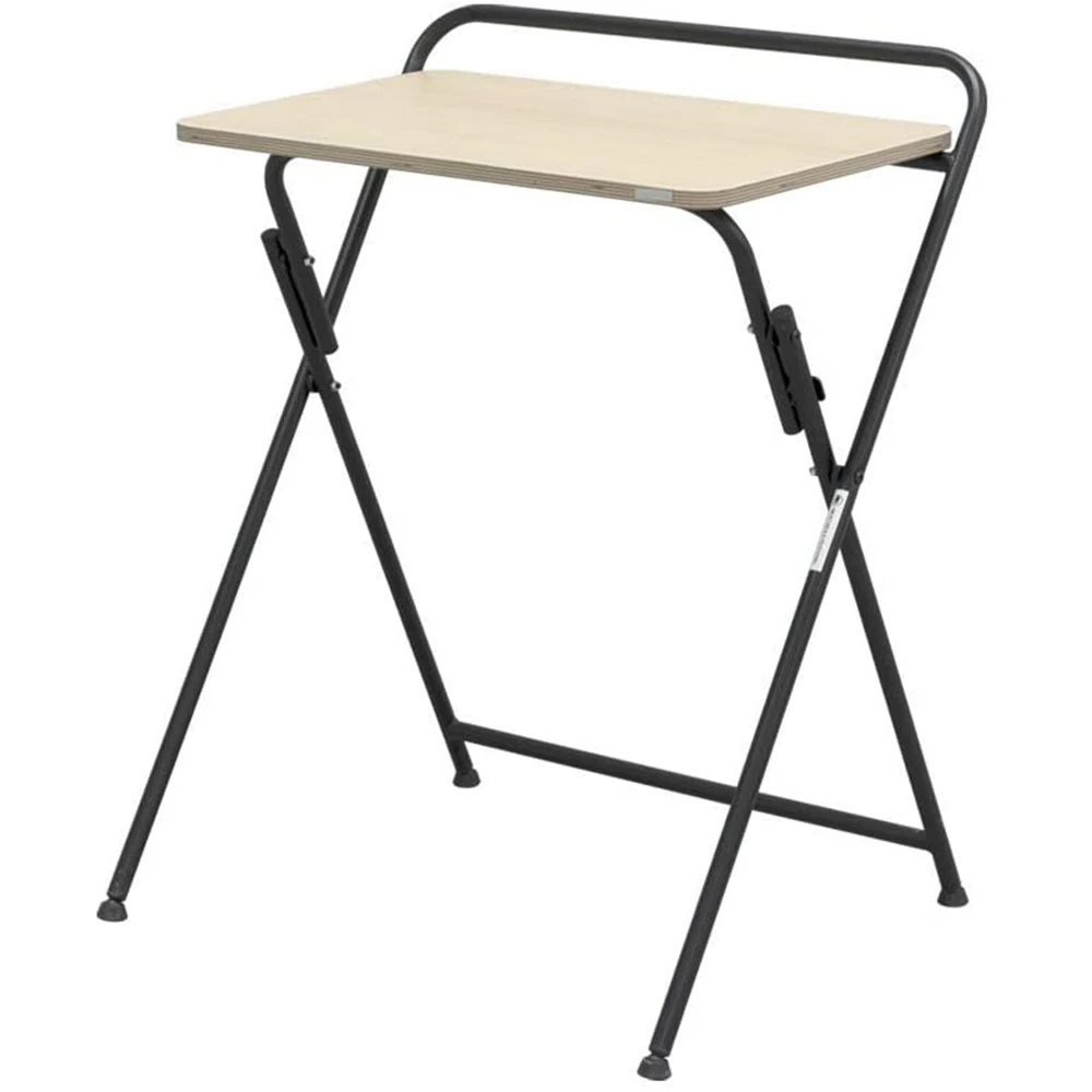 Низкая цена современный складной компьютерный столик прикроватный столешницы для небольшого пространства металлический каркас