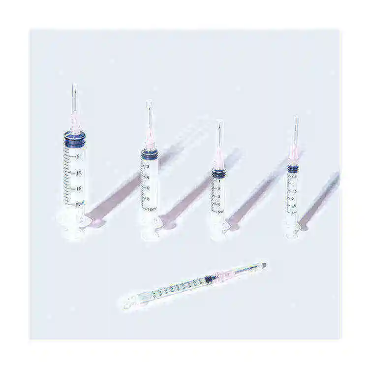 Manufacturer china wholesale medical injection human animal use disposable sterile syringe with hypodermic needle