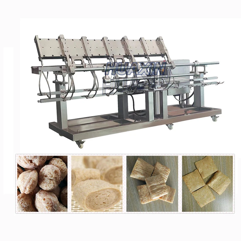 Tvp Tsp Soya Protein Durable Extruder Machinery Textured Soya Protein Processing Line