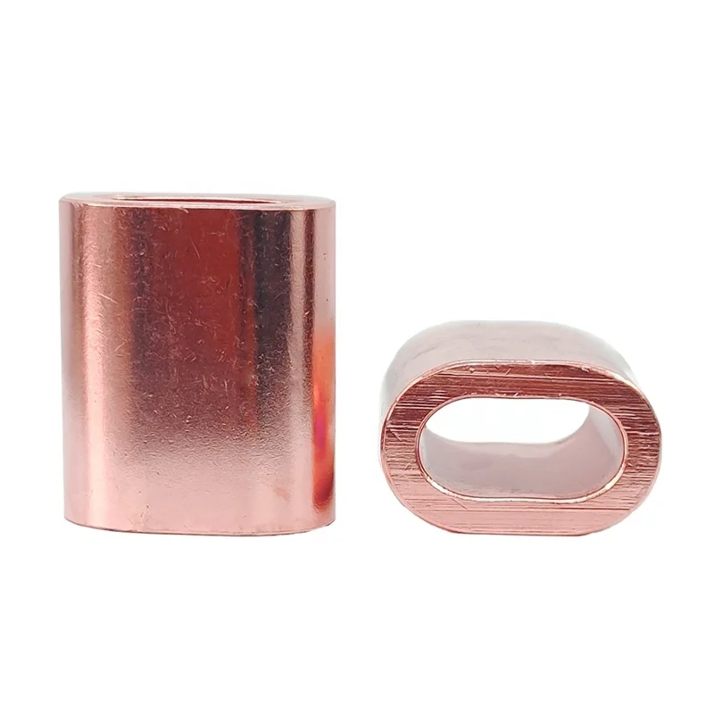 High Quality Copper Ferrule for crimping wire rope Made in China