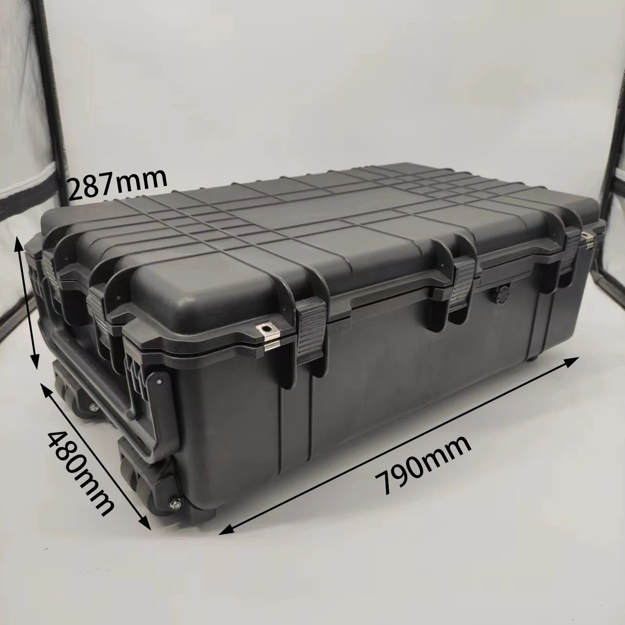DPC134-2 Factory price high quality plastic waterproof shockproof equipment carrying case with padded