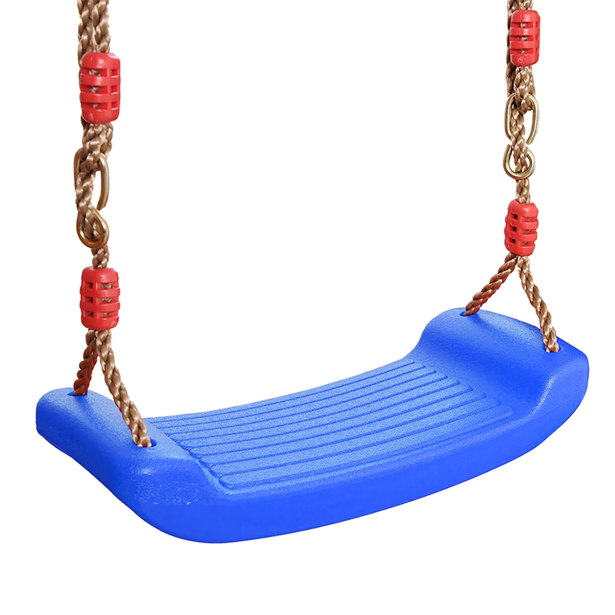 rainbow Plastic garden swing chair swing seat for kids amusement equipment outdoor swing