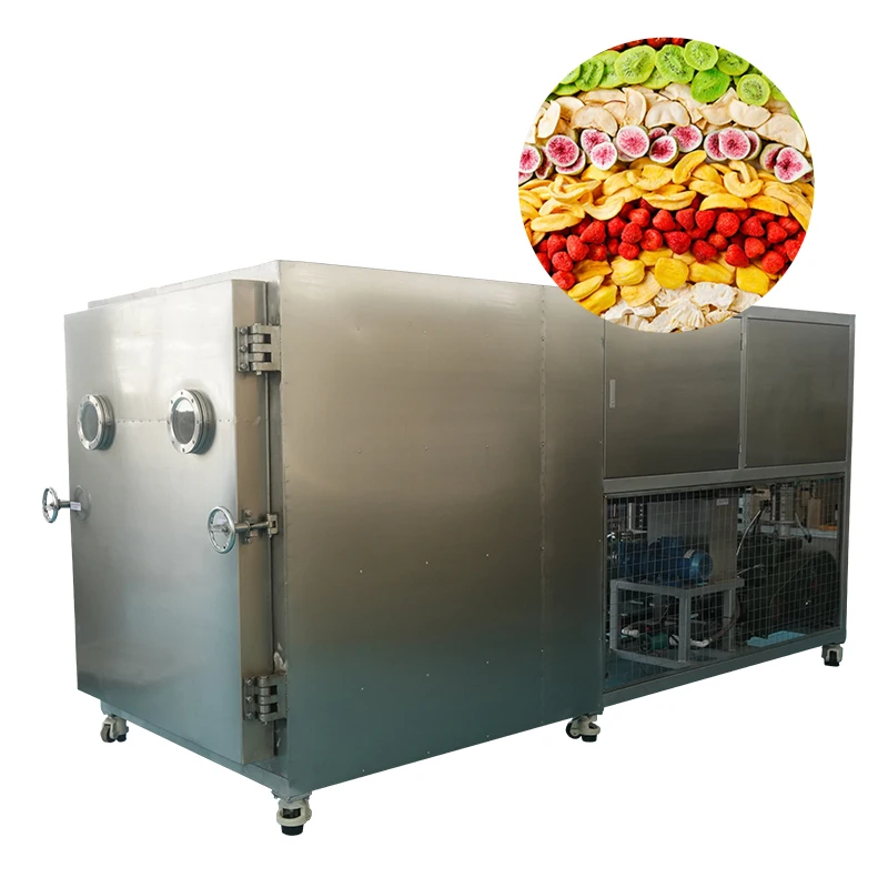 2023 vegetables freeze dryer machine Food Freeze Drying Machine Fruit Dryer Price Low Temperature Vacuum Freeze Dryer