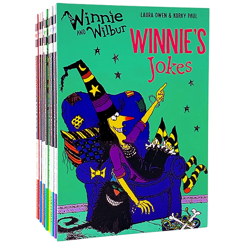 
 Книга детская в мягкой обложке, книга рассказов о приключениях, 9 томов  