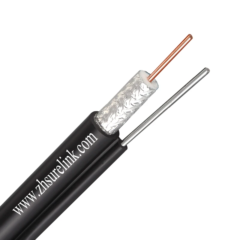  Коаксиальный кабель с тройным экраном 75 Ом коаксиальный RG6 RG11 RG58 RG59 + 2C KX6 для спутниковой системы