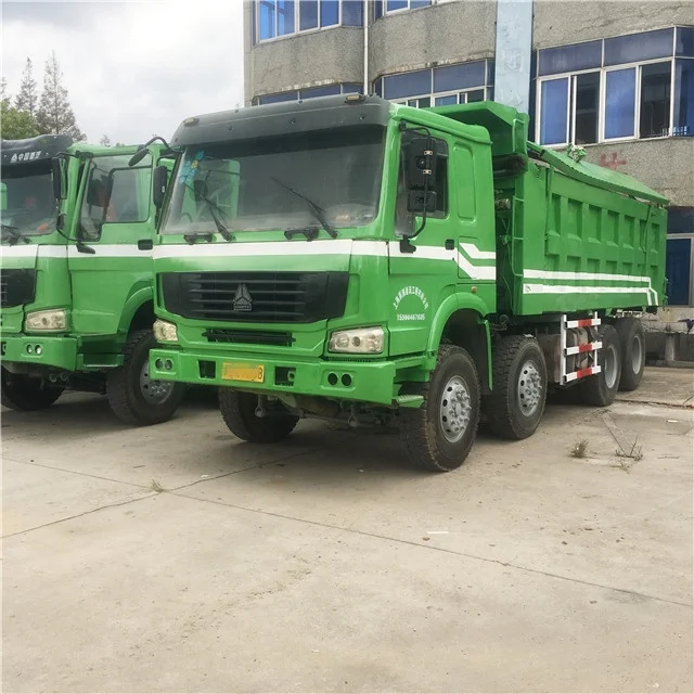 Howo б/у самосвал для продажи 8x4 мощность 45 тонн