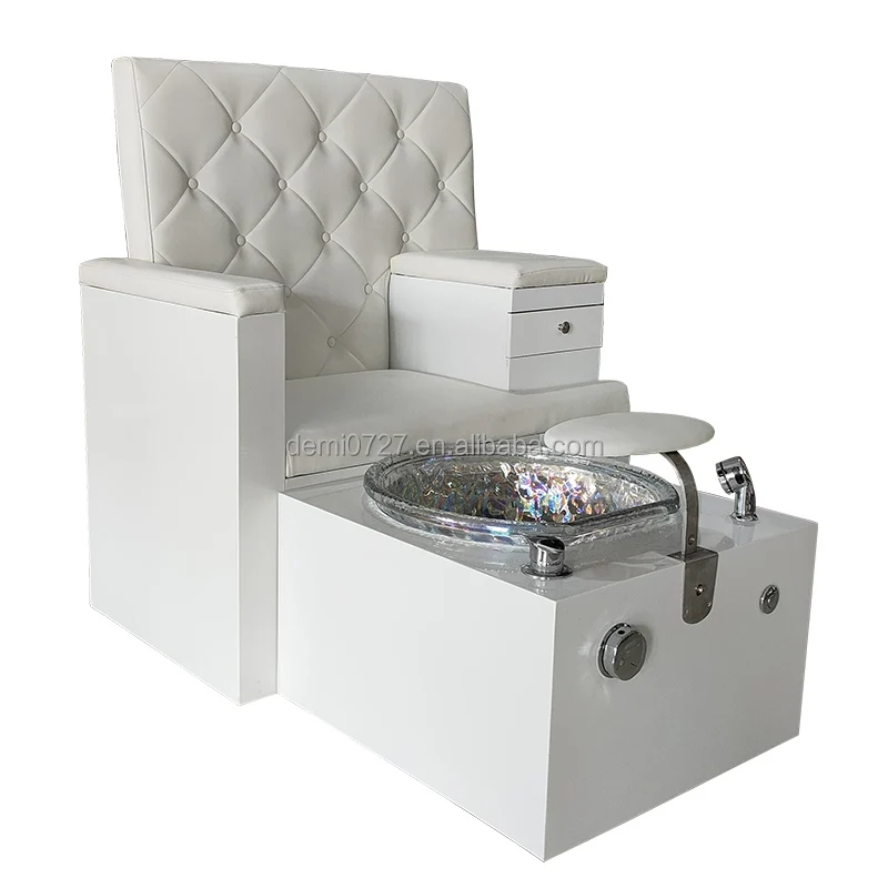 Wholesale comfortable large foot spa massage pedicure chair and manicure table set pedicure chairs jet