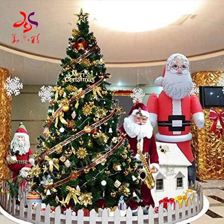 Customized Design Decoration Christmas Tree  Landscape Ornament Shopping Mall Artificial Light High-quality Christmas trees