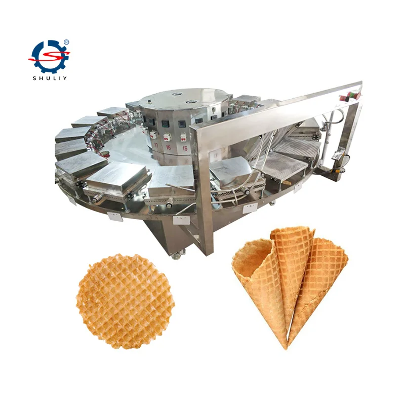 Electric belgian soft waffles making automatic making baking machine