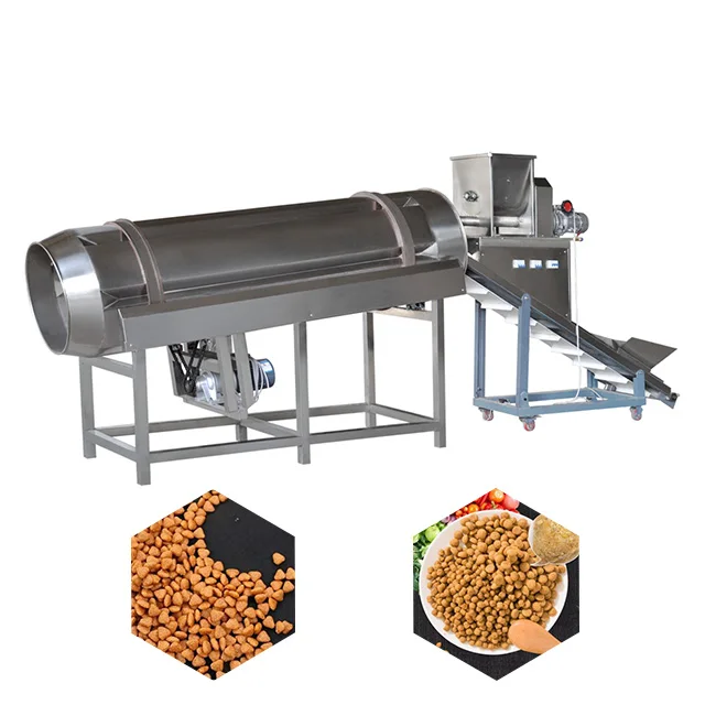 Animal feed pellet machine/Dog food puffing machine/ Dog Food Machine Extrusion Pellet Pet Food Making Machine