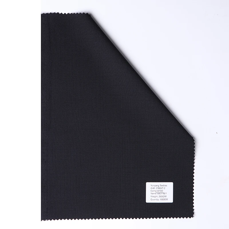 Merino Wool Fabric Woven Suit Fabric Pure Wool Suiting Fabric
