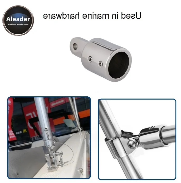 High Quality Marine Hardware 316 Stainless Steel Mirror Polished Top Slides  Deck Hinge For Yacht