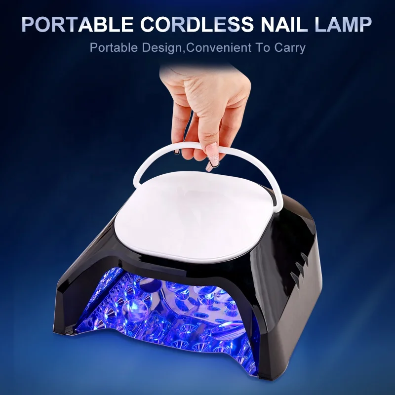 Best Selling UV LED Nail Lamp High Power 86W LED UV Lamp for Gel Nails with 4 Timer Settings Salon Nail Dryer for Gel Polish