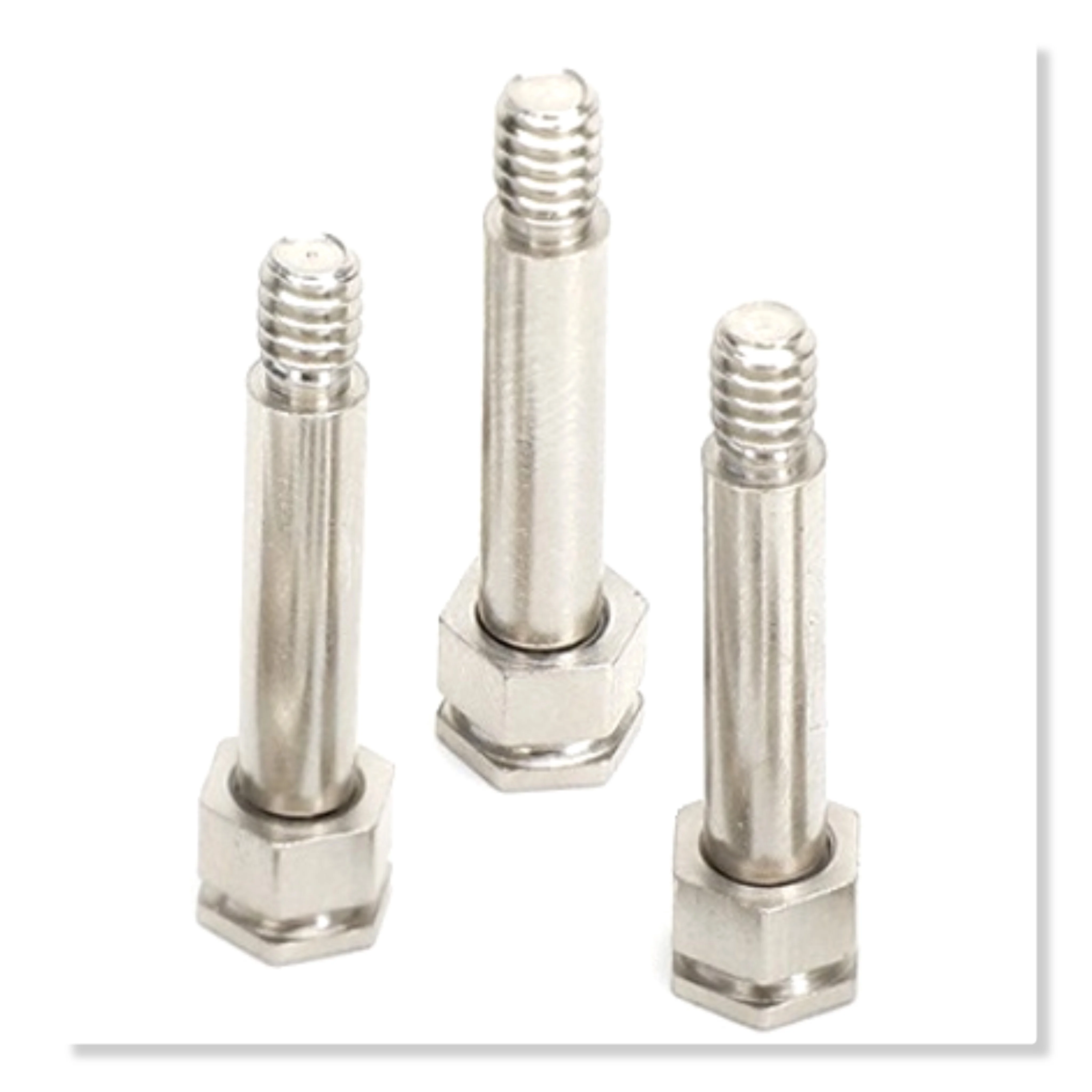 Stainless Steel M6 Hex Socket Screw with Thumb Cap Head Styles Shoulder Bolt M5 Screw Black Oxide Finish ISO Standard Size