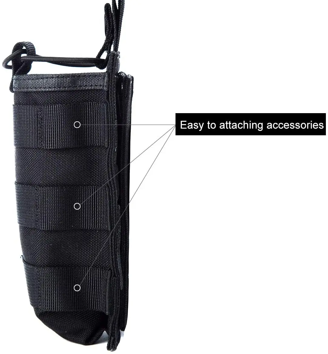 Durable Molle Radio Case Tactical Universal Radio Holster for Walkie Talkies