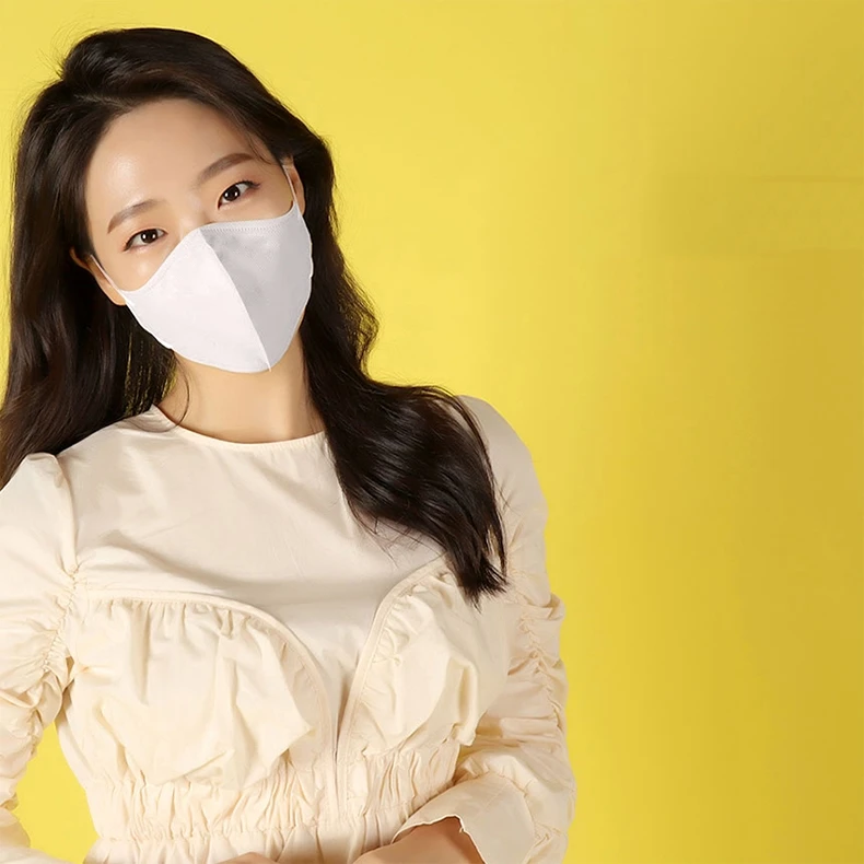 Custom Logo 3D CRBN Soft Respirators & Masks One-Time Use for Mouth & Face Protection breath dust 3-layer mask