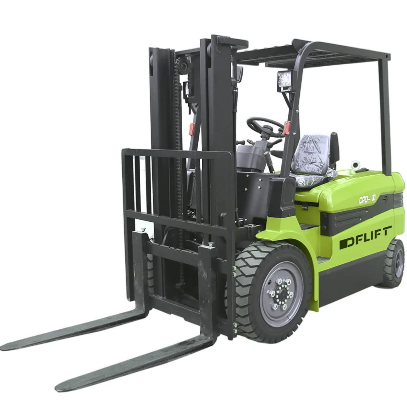 Electric Forklift Factory 2 Ton Electric Forklift Truck New Forklift Battery lift height 3 meter