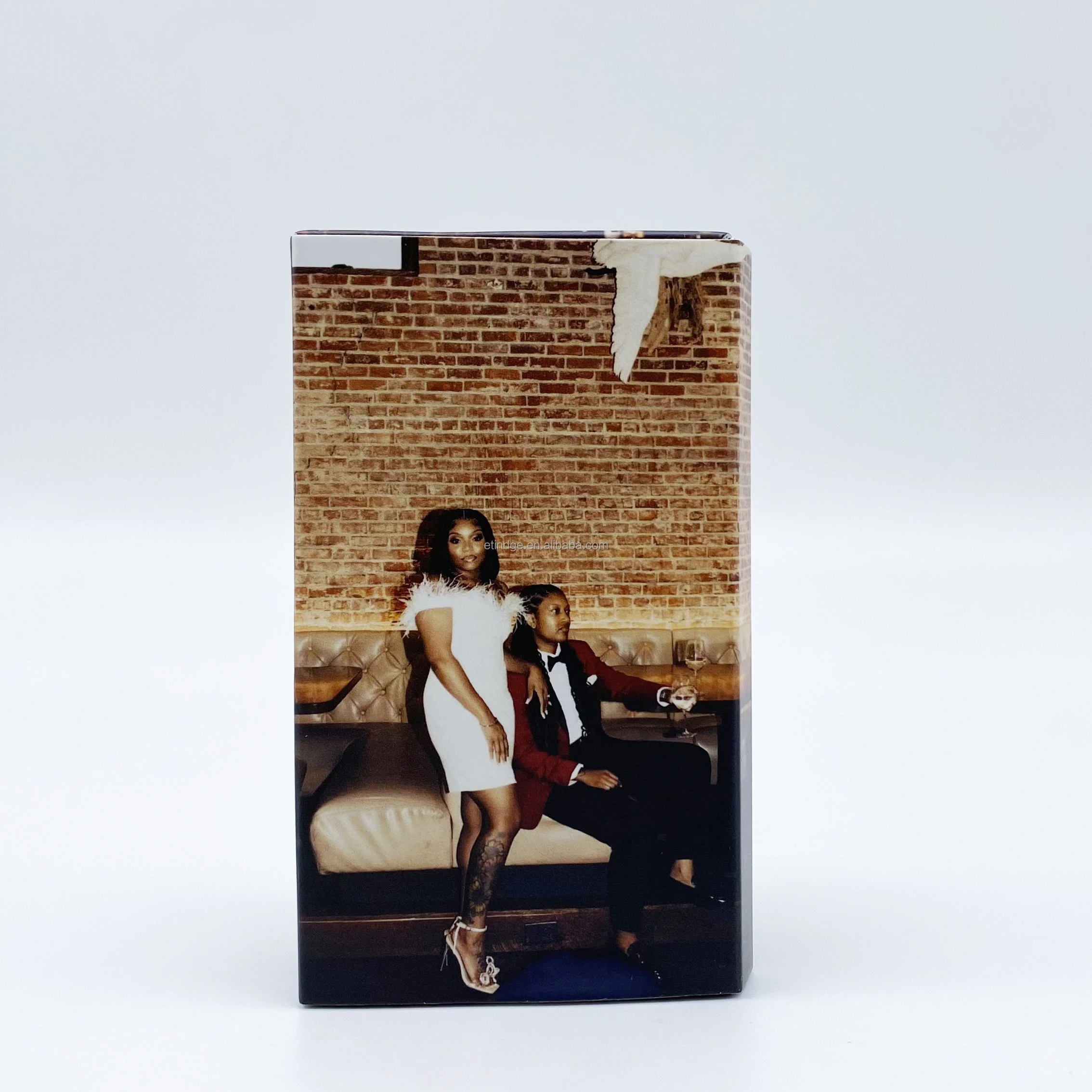 Wedding Invitation Card 300mah Built-in Memory Custom 2.4 inch Screen Small Video Business Card