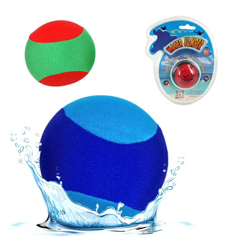 Water Bouncing Balls Summer Beach Pool Party Favors Outdoor Beach Reusable Water Ball Toy Splash Ball