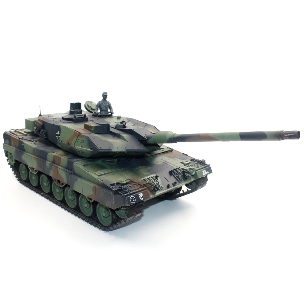 Профессиональный металлический Танк 3889-1pro немецкий леопард 2 A6 RC основной боевой танк 4 г 1/16 HengLong Rc модель танка