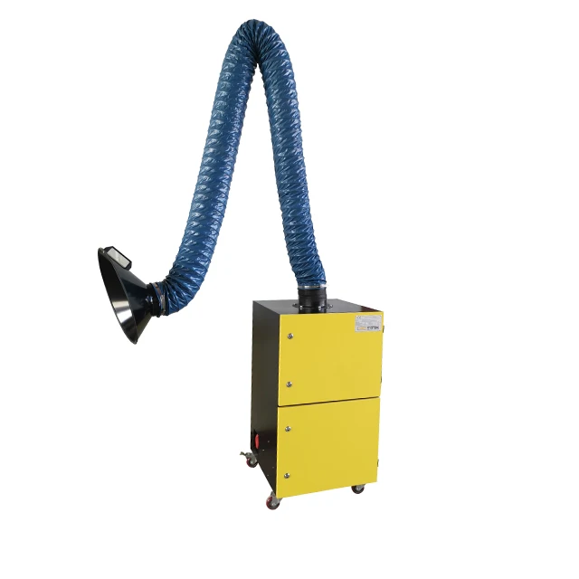 Portable air filter welding fume extractor