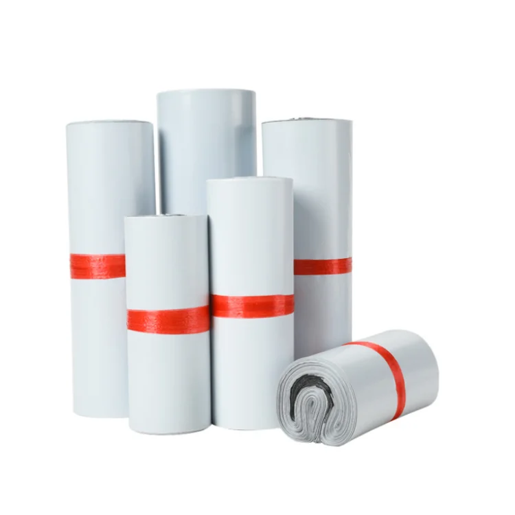 Bags with Pocket Courier Plastic Custom Self Adhesive Poly Mailer Mailing Shipping Pouch Plain Self-adhesive Envelope 100 Pieces