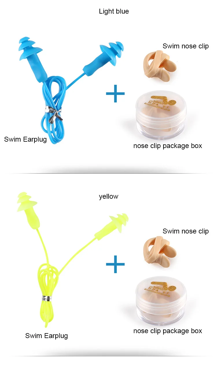 Wholesale swimming accessories swimming pool competition latex swimming nose clip