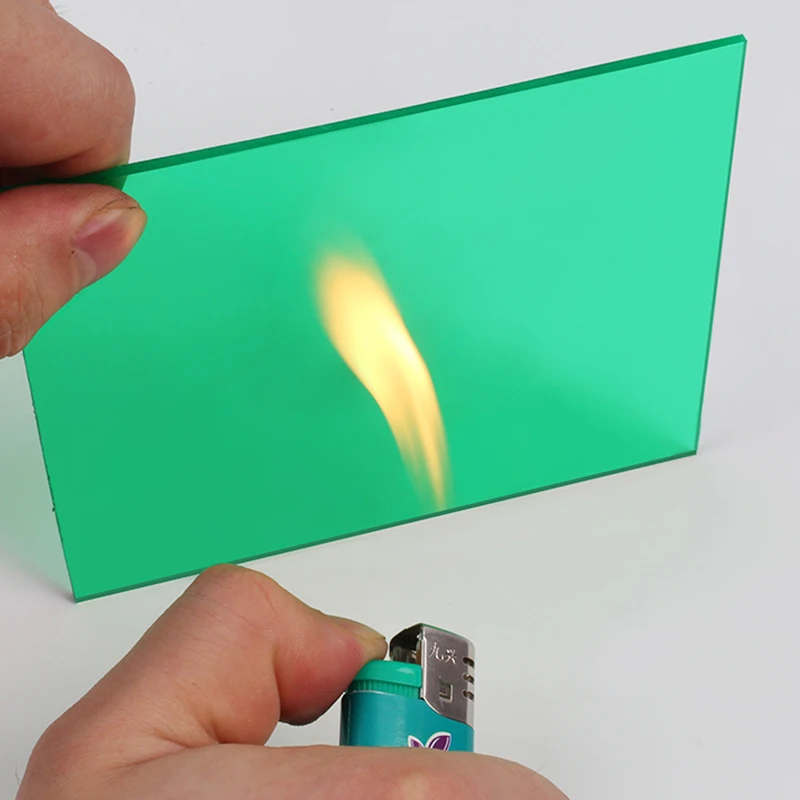 4 X 8 Unbreakable PC Building Material 6MM Plastic Solid Flat Polycarbonate Sheet