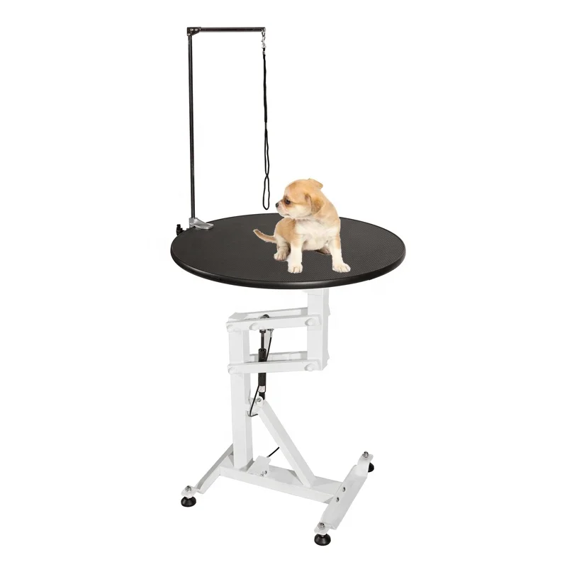 Dog salon desk wholesale air lift grooming pneumatic factory pet dog salon table customized Supplied manufacturer dog salon desk