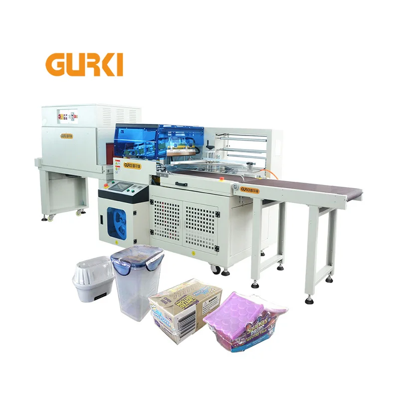 Tableware Automatic High Speed Shrinked Package Machine Thermal Contracting Wrapped Packing Machinery