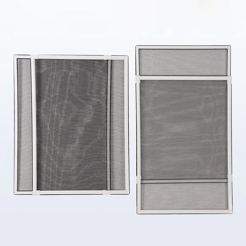 Breathable Clear Insect Protection Profile Retractable Sliding Mesh Fly Screen Window