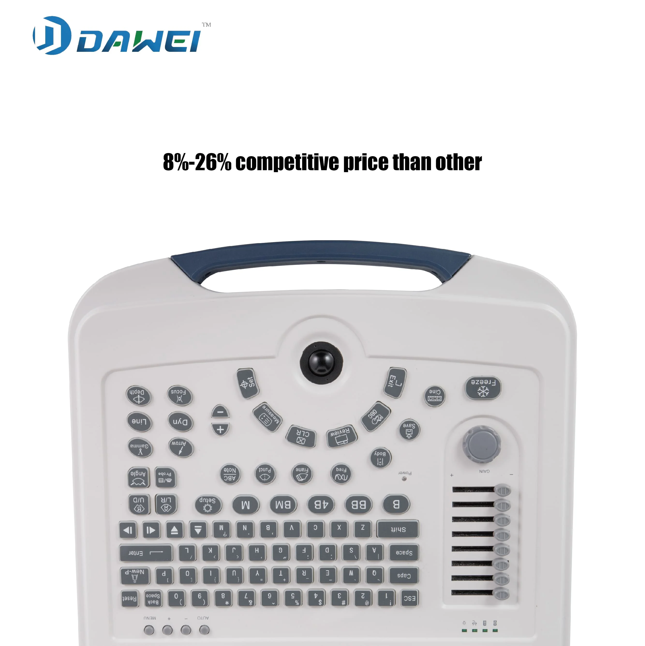 laptop ultrasound scanner, portable ultrasound for pet hospital DW-VET3 (DW-500)