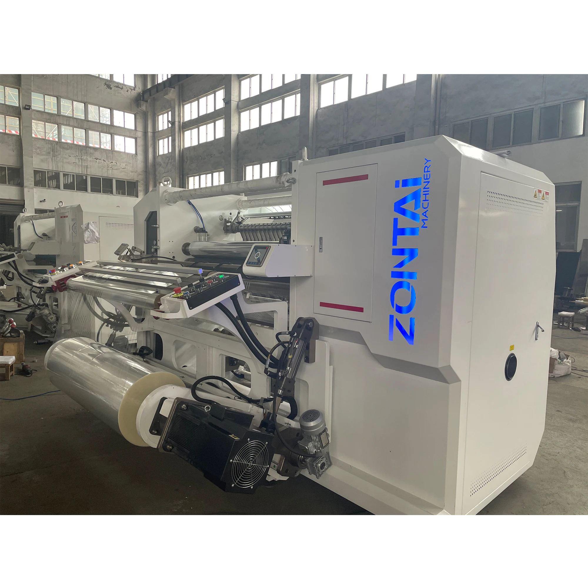 Optical Film Film Slitting Machine Slitting Rewinder Slitting Rewinding with High Speed 600m/min Production Capacity ZTM-C