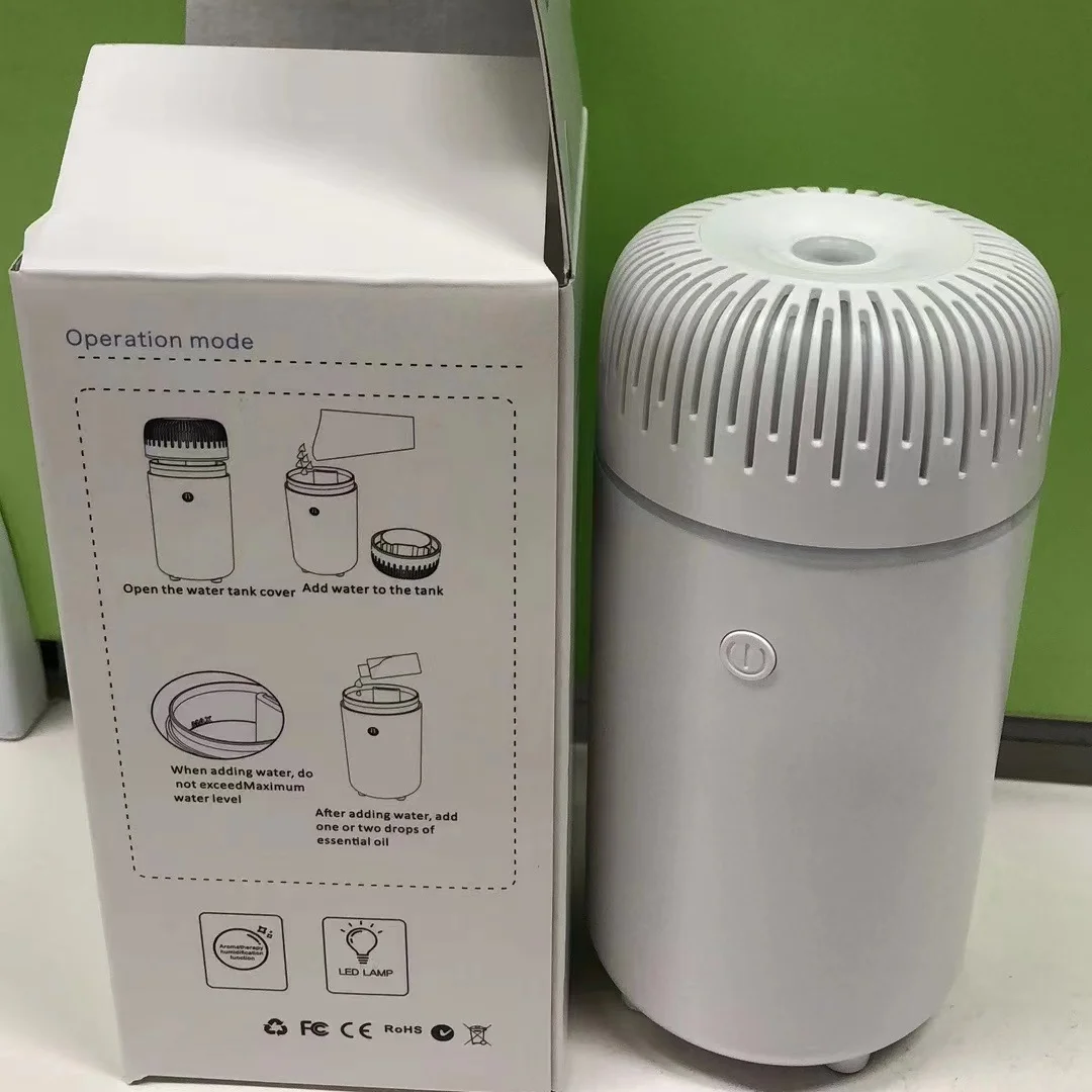 USA Warehouse Low Price Sales Car Mounted Aroma Diffuser Car Air Humidifier Silent Essential