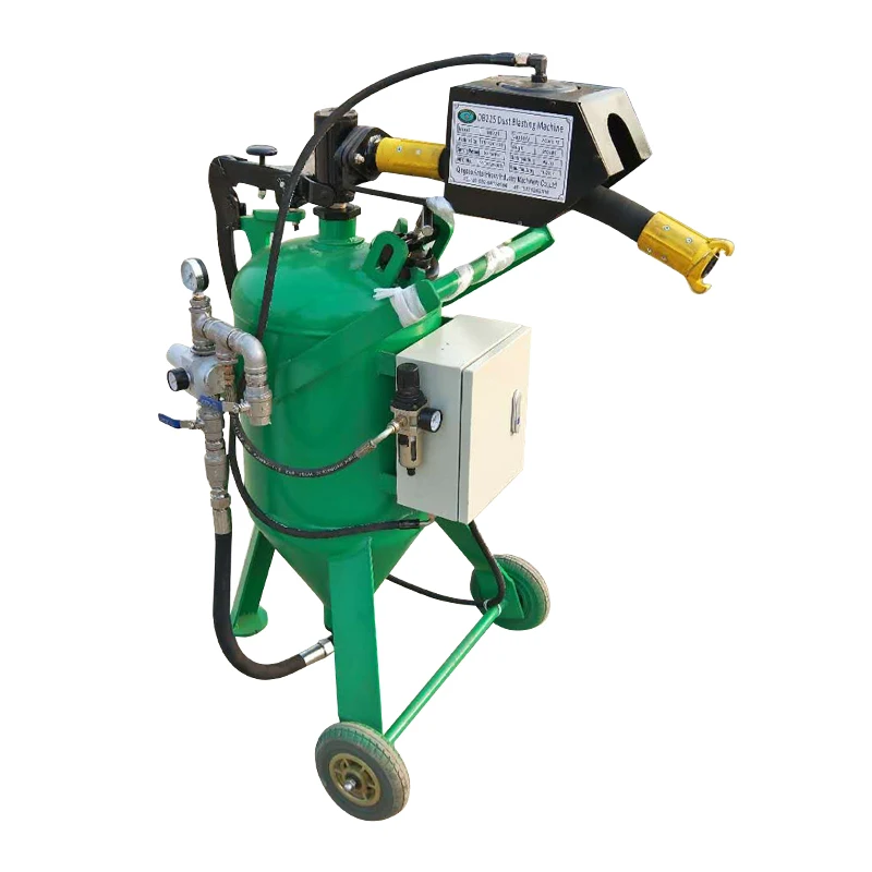 Vapor dustless blaster machine for car restoration