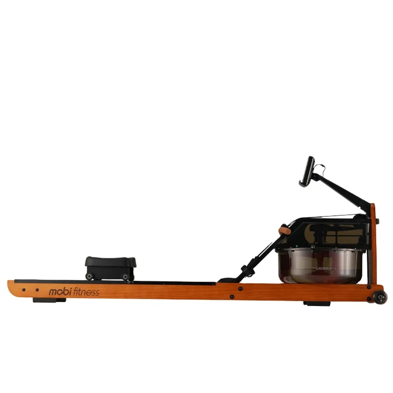 Mobifitness New Hot Selling Commercial Water Wood Rower Water Rowing