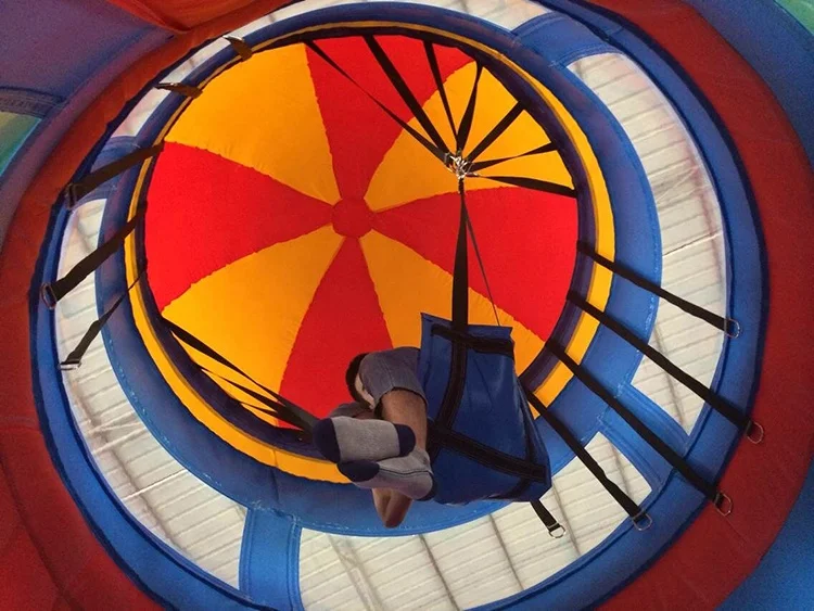 Inflatable Interactive Airborne Adventure Ride For Sale