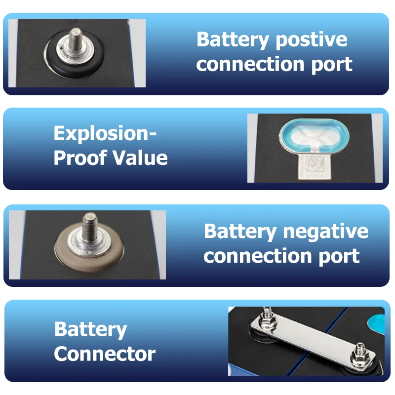 Smart APP Grade A Prismatic 3.2V 6Ah 15Ah 18Ah 20Ah 22Ah 30Ah 40Ah 60Ah 70Ah 72Ah Lithium Ion Batteries Lifepo4 Battery Cell