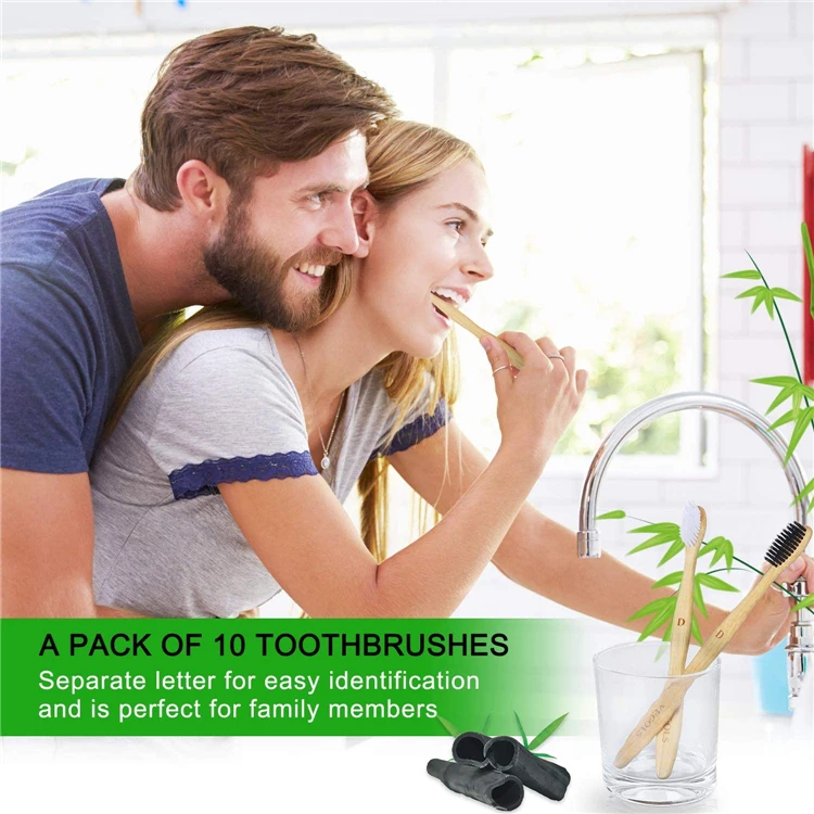 Free Sample Custom Logo Color Wholesale Natural Home Use Eco-Friendly Biodegradable Nylon Tooth Brush Toothbrush