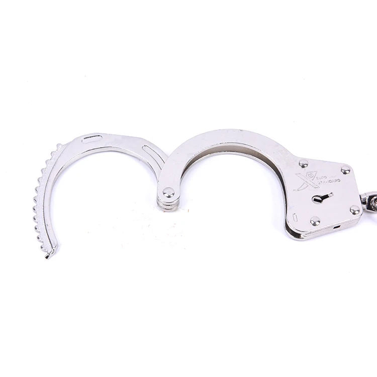 Professional Law Enforcement Steel Riot Control Double Locking Handcuff