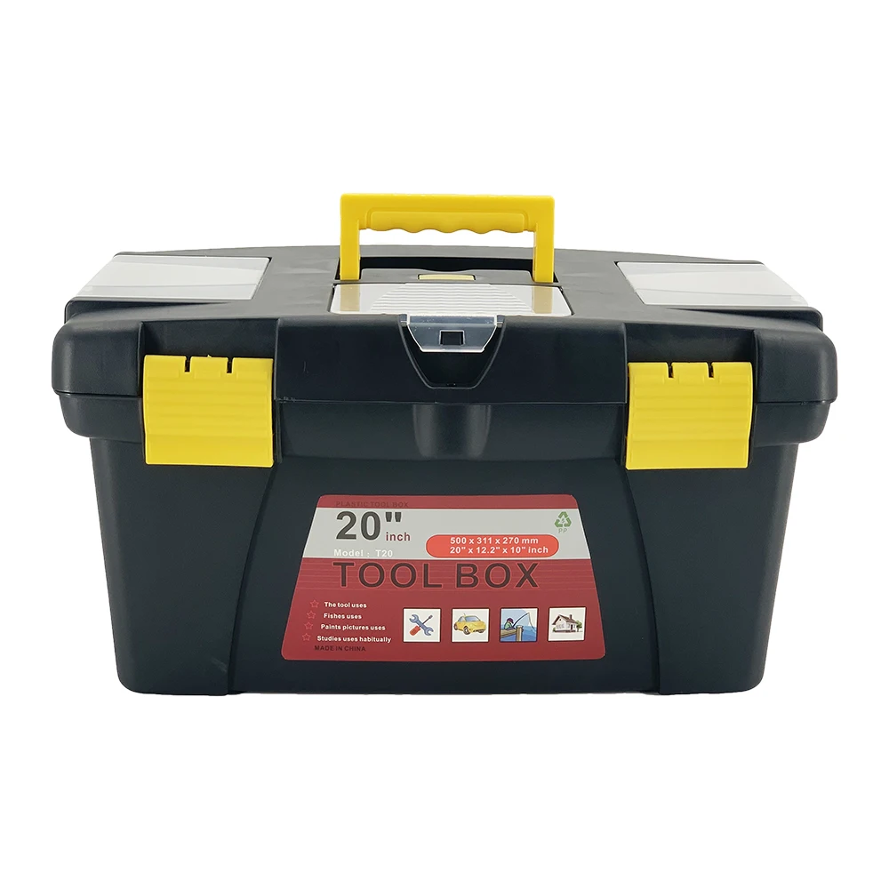 UWORTHY Plastic Tool Box 20 Inch Repair Tool Box Kit