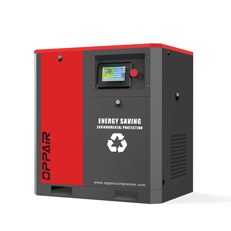 OPPAIR 22Kw/30Hp Energy Saving And Environmental Protection Permanent Magnet Variable Frequency Screw Air Compressor