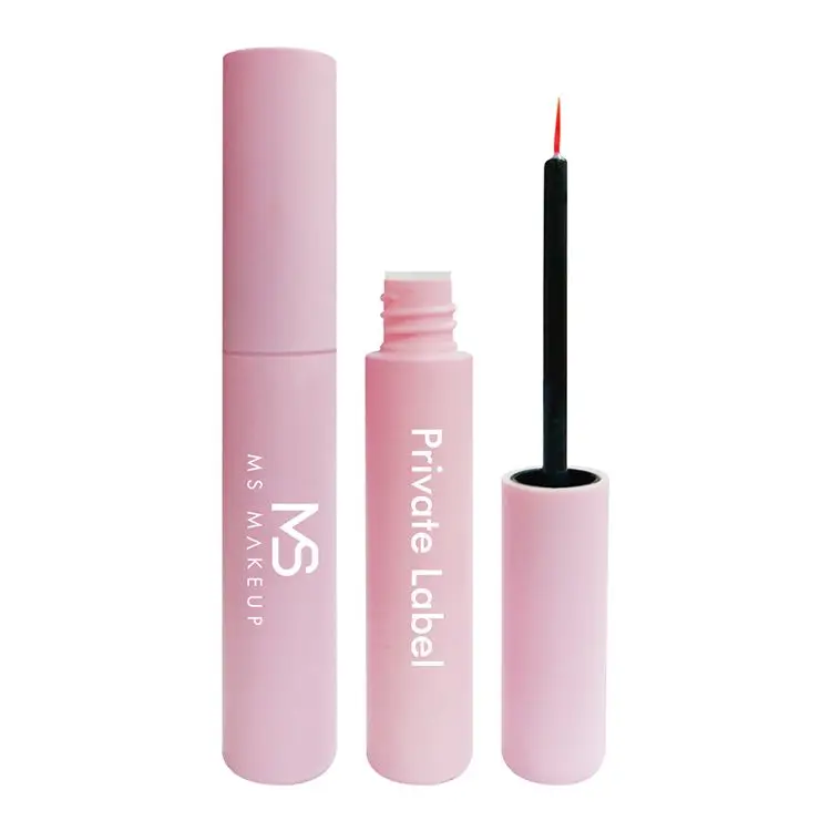 Private Label Eye Lash Gel Fast-drying Vegan 3 Color Pink Tube Clear False Eyelash Glue