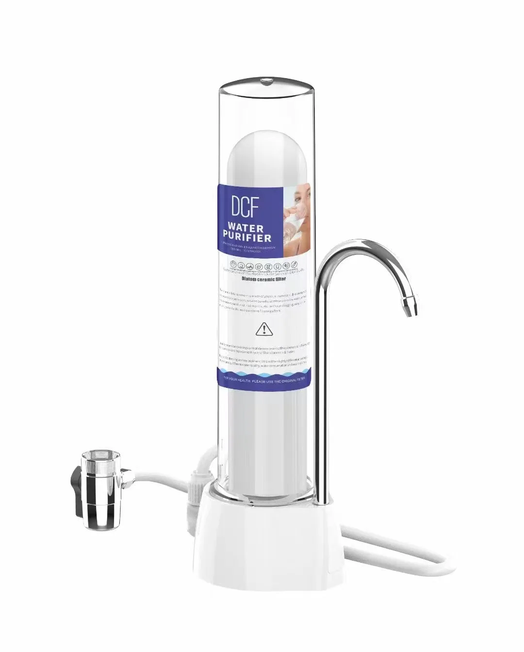 Очиститель водопроводной воды столешница из нержавеющей стали нано-керамический фильтр