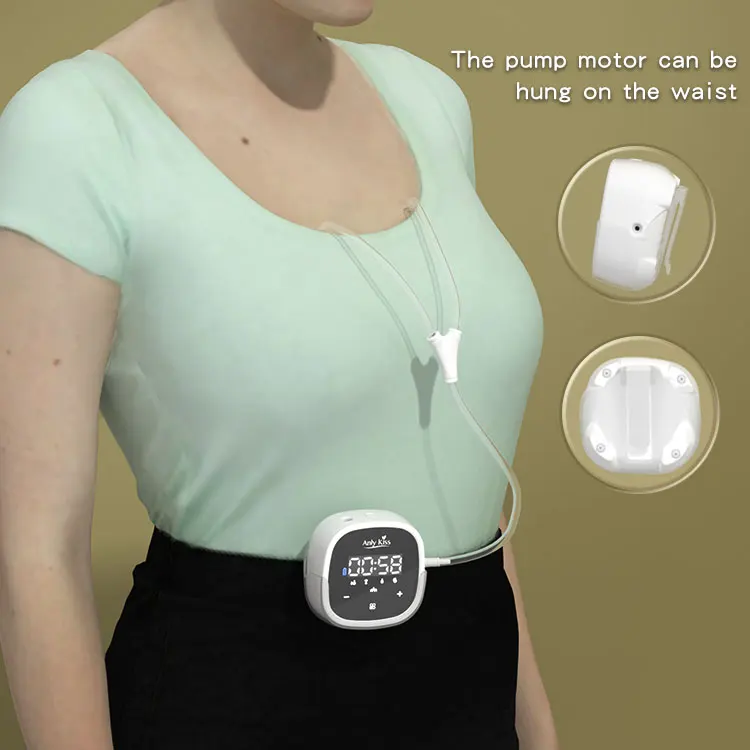 Baby Care New Collection Cup Hands Free Breast Pump Electric OEM BPA Free Customized Double Silicone Electric Breastpump