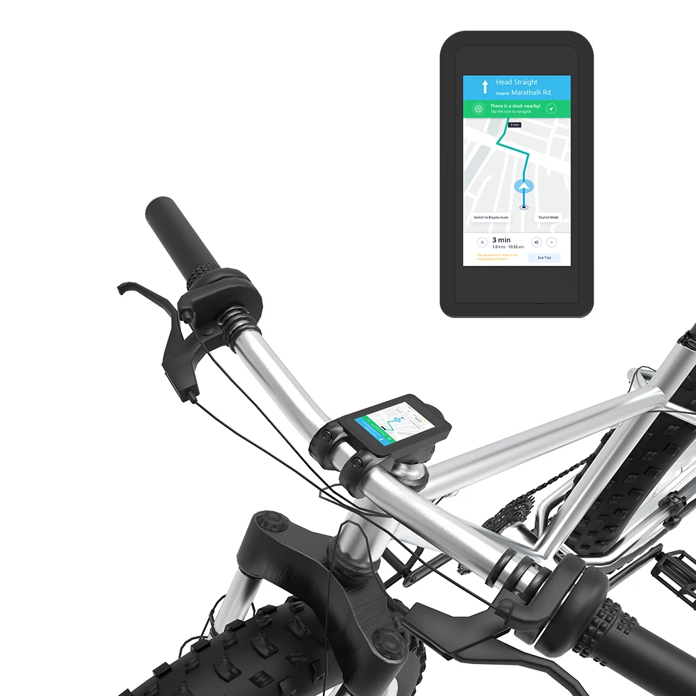 Customization Android kart GPS navigation e bike GPS screen device traffic display for motorbike racing tablet 4 inch