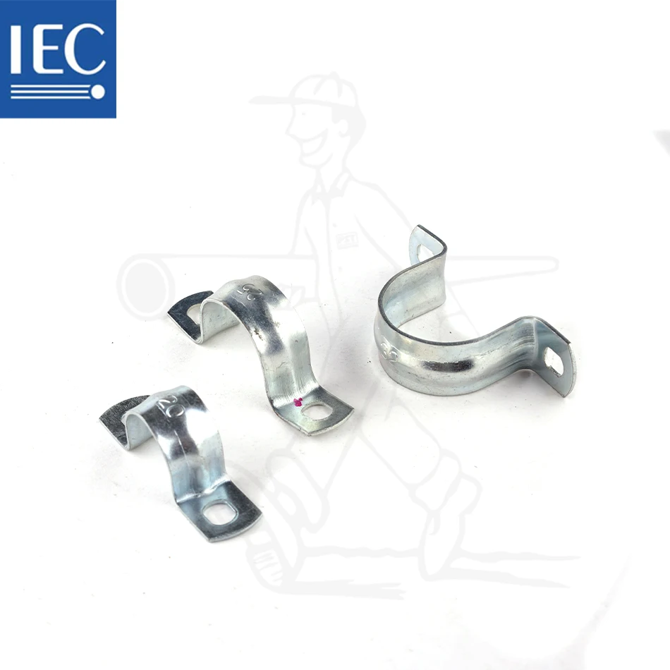 25mm Abrazadera Tipo Omega 2PC Zincada IEC 61386