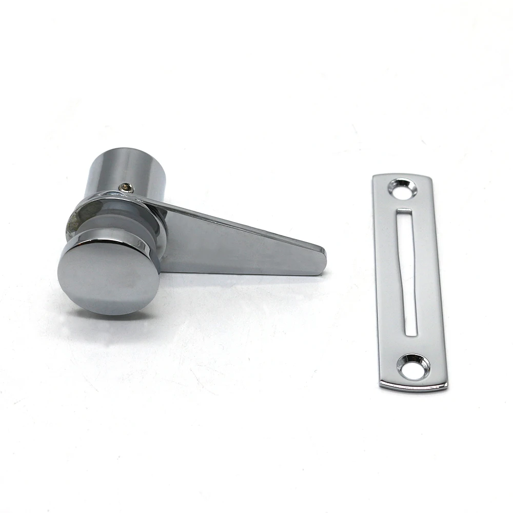Bathroom Glass Door Shower Room Sliding Doors Latch Lock for Home Office Doors Use Household Supplies